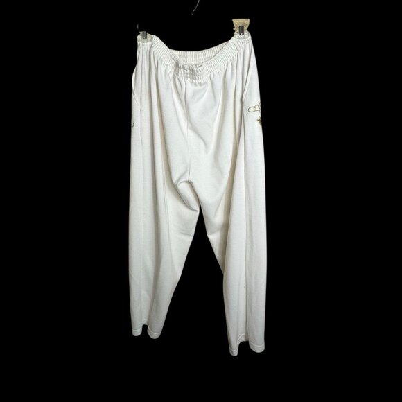 Woman's White with Gold Embroider Sweatshirt & Pants Set size XL Nautical - Picture 9 of 15